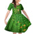 Happy St Patricks Day Family Matching Off Shoulder Maxi Dress and Hawaiian Shirt 2024 Irish Shamrocks With Lucky Leprechaun - Wonder Print Shop