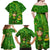 Happy St Patricks Day Family Matching Off Shoulder Maxi Dress and Hawaiian Shirt 2024 Irish Shamrocks With Lucky Leprechaun - Wonder Print Shop