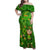 Happy St Patricks Day Family Matching Off Shoulder Maxi Dress and Hawaiian Shirt 2024 Irish Shamrocks With Lucky Leprechaun - Wonder Print Shop