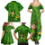 Happy St Patricks Day Family Matching Summer Maxi Dress and Hawaiian Shirt 2024 Irish Shamrocks With Lucky Leprechaun - Wonder Print Shop