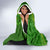 Happy St Patricks Day Hooded Blanket 2024 Irish Shamrocks With Lucky Leprechaun