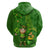 Happy St Patricks Day Hoodie 2024 Irish Shamrocks With Lucky Leprechaun - Wonder Print Shop