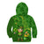 Happy St Patricks Day Kid Hoodie 2024 Irish Shamrocks With Lucky Leprechaun - Wonder Print Shop