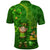 Happy St Patricks Day Polo Shirt 2024 Irish Shamrocks With Lucky Leprechaun - Wonder Print Shop