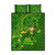 Happy St Patricks Day Quilt Bed Set 2024 Irish Shamrocks With Lucky Leprechaun - Wonder Print Shop