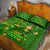 Happy St Patricks Day Quilt Bed Set 2024 Irish Shamrocks With Lucky Leprechaun - Wonder Print Shop