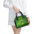 Happy St Patricks Day Shoulder Handbag 2024 Irish Shamrocks With Lucky Leprechaun