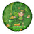 Happy St Patricks Day Spare Tire Cover 2024 Irish Shamrocks With Lucky Leprechaun - Wonder Print Shop