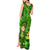 Happy St Patricks Day Tank Maxi Dress 2024 Irish Shamrocks With Lucky Leprechaun - Wonder Print Shop