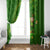 Happy St Patricks Day Window Curtain 2024 Irish Shamrocks With Lucky Leprechaun - Wonder Print Shop