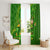 Happy St Patricks Day Window Curtain 2024 Irish Shamrocks With Lucky Leprechaun - Wonder Print Shop