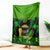 Happy St Patricks Day Blanket La Fheile Padraig Shamrock Style