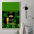 Happy St Patricks Day Canvas Wall Art La Fheile Padraig Shamrock Style - Wonder Print Shop