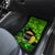 Happy St Patricks Day Car Mats La Fheile Padraig Shamrock Style - Wonder Print Shop