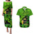 Happy St Patricks Day Couples Matching Puletasi and Hawaiian Shirt La Fheile Padraig Shamrock Style - Wonder Print Shop