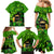 Happy St Patricks Day Family Matching Mermaid Dress and Hawaiian Shirt La Fheile Padraig Shamrock Style - Wonder Print Shop