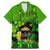 Happy St Patricks Day Family Matching Mermaid Dress and Hawaiian Shirt La Fheile Padraig Shamrock Style - Wonder Print Shop