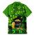 Happy St Patricks Day Family Matching Mermaid Dress and Hawaiian Shirt La Fheile Padraig Shamrock Style - Wonder Print Shop