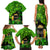 Happy St Patricks Day Family Matching Tank Maxi Dress and Hawaiian Shirt La Fheile Padraig Shamrock Style - Wonder Print Shop