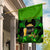 Happy St Patricks Day Garden Flag La Fheile Padraig Shamrock Style - Wonder Print Shop