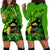 Happy St Patricks Day Hoodie Dress La Fheile Padraig Shamrock Style - Wonder Print Shop