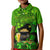 Happy St Patricks Day Kid Polo Shirt La Fheile Padraig Shamrock Style - Wonder Print Shop