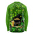 Happy St Patricks Day Long Sleeve Shirt La Fheile Padraig Shamrock Style - Wonder Print Shop