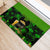 Happy St Patricks Day Rubber Doormat La Fheile Padraig Shamrock Style - Wonder Print Shop