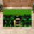 Happy St Patricks Day Rubber Doormat La Fheile Padraig Shamrock Style - Wonder Print Shop