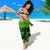 Happy St Patricks Day Sarong La Fheile Padraig Shamrock Style - Wonder Print Shop