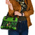 Happy St Patricks Day Shoulder Handbag La Fheile Padraig Shamrock Style