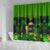 Happy St Patricks Day Shower Curtain La Fheile Padraig Shamrock Style