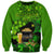 Happy St Patricks Day Sweatshirt La Fheile Padraig Shamrock Style - Wonder Print Shop