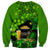 Happy St Patricks Day Sweatshirt La Fheile Padraig Shamrock Style - Wonder Print Shop