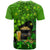 Happy St Patricks Day T Shirt La Fheile Padraig Shamrock Style - Wonder Print Shop