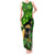 Happy St Patricks Day Tank Maxi Dress La Fheile Padraig Shamrock Style - Wonder Print Shop