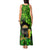 Happy St Patricks Day Tank Maxi Dress La Fheile Padraig Shamrock Style - Wonder Print Shop