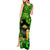 Happy St Patricks Day Tank Maxi Dress La Fheile Padraig Shamrock Style - Wonder Print Shop