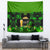 Happy St Patricks Day Tapestry La Fheile Padraig Shamrock Style