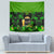 Happy St Patricks Day Tapestry La Fheile Padraig Shamrock Style