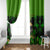 Happy St Patricks Day Window Curtain La Fheile Padraig Shamrock Style - Wonder Print Shop