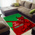 Custom Wales Rugby Area Rug 2024 Six Nations Come On Cymru Mascot Sporty - Wonder Print Shop