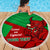 Custom Wales Rugby Beach Blanket 2024 Six Nations Come On Cymru Mascot Sporty - Wonder Print Shop