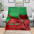 Custom Wales Rugby Blanket 2024 Six Nations Come On Cymru Mascot Sporty