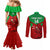 custom-wales-rugby-couples-matching-mermaid-dress-and-long-sleeve-button-shirt-2024-six-nations-come-on-cymru-mascot-sporty