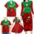 Custom Wales Rugby Family Matching Long Sleeve Bodycon Dress and Hawaiian Shirt 2024 Six Nations Come On Cymru Mascot Sporty - Wonder Print Shop