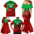 Custom Wales Rugby Family Matching Mermaid Dress and Hawaiian Shirt 2024 Six Nations Come On Cymru Mascot Sporty - Wonder Print Shop