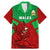 Custom Wales Rugby Family Matching Mermaid Dress and Hawaiian Shirt 2024 Six Nations Come On Cymru Mascot Sporty - Wonder Print Shop