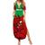 Custom Wales Rugby Family Matching Summer Maxi Dress and Hawaiian Shirt 2024 Six Nations Come On Cymru Mascot Sporty - Wonder Print Shop