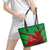 Custom Wales Rugby Leather Tote Bag 2024 Six Nations Come On Cymru Mascot Sporty - Wonder Print Shop